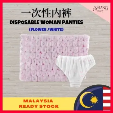 Disposable Emergency Underwear 3-Pack in Convenient Malaysia