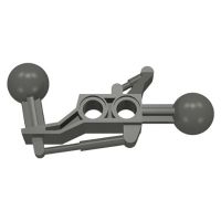 Lego part (ชิ้นส่วนเลโก้) No.32173 Bionicle Technic Ball Joint 2 x 7 with 2 Ball Joint