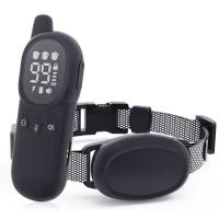 ZZOOI 800m Remote Control Electric Dog Training Collar Pet Waterproof Rechargeable with LCD Display for Shock Vibration Sound 433 Mhz