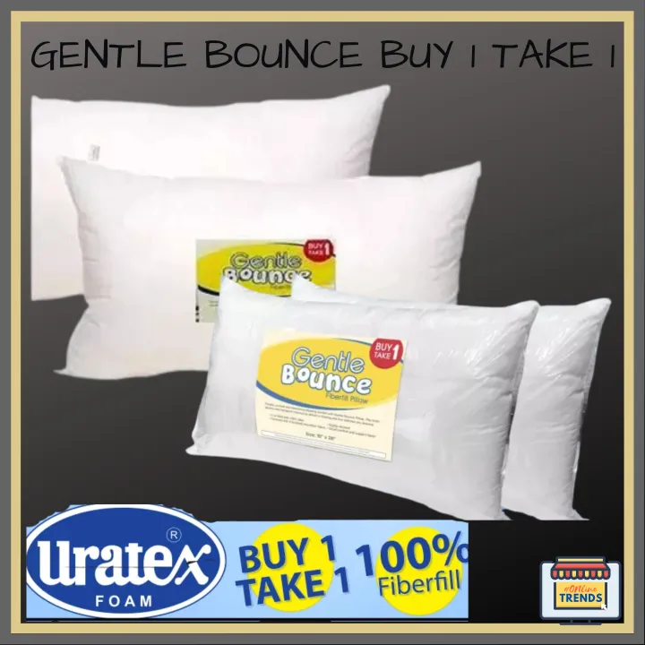 URATEX GENTLE BOUNCE PILLOW BUY 1 TAKE 1 Lazada PH