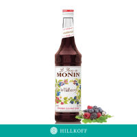 HILLKOFF : น้ำเชื่อมแต่งกลิ่น Monin Syrup โมนิน โมแนง ไซรัป กลิ่น Wildberry ขนาด 700 ml.