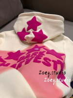 Zoey.Studio เสื้อฮู้ด เสื้อแขนยาวอบอุ่น หลวมและสบาย น่ารัก สไตล์ ทันสมัย ทันสมัย WWY2392S7B 38Z230921