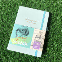 A5 Size Hardcover Sketchbook 5.8*8.3 INCH 160 Pages 160 Gsm Bamboo Paper , Art Drawing Notebook