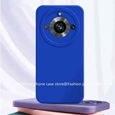 เคสโทรศัพท์ Realme11 Pro Phone Case เคส Realme 11 Pro + Plus 5G เคสเสื้อสายเดี่ยวสีทึบดีไซน์ใหม่ปกป้องเลนส์ป้องกันตกกระแทกซิลิโคนนิ่ม2023