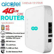 Bộ Phát Wifi sim 4G Alcatel HH70 Tốc Độ 300Mbps Kết Nối 64 Users