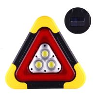 Multi Function Triangle Warning Sign Car LED Work light Road Safety Emergency Breakdown Alarm lamp , Flashing light on hand