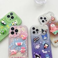 【 Nancy Electron】การ์ตูนน่ารัก3มิติเคสโทรศัพท์ Sanrio Cinnamoroll เหมาะสำหรับ Samsung A10/A22เคสโทรศัพท์ S23อัลตร้า/A71/A72รวมทุกอย่าง A31/A02S