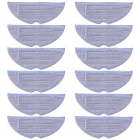 12 Pcs Mop Cloth for S7 S7+ S7 MaxV S7 MaxV Plus S7 MaxV Ultra Max+ Series Robot Vacuum Cleaner Parts