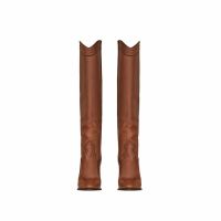 European and American style round toe high boots and knee boots ultra high thick heel fashion boots large size womens Boots