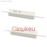 Cement resistor Horizontal type SQP RX27-1 25W 5 1.8R 2R 2.2R 2.4R 2.7R 3R 3.9R 4R 4.7R 5R 5.6R 6R 6.2R 6.8R 7.5R 8R 8.2R ohm