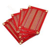 5 pcs Solder able Breadboard Gold Plated Finish Proto Board PCB DIY Kit for Arduino