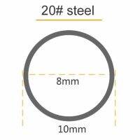 เหล็กคาร์บอนไร้รอยต่อท่อเหล็กความแม่นยำท่อกลมกลวง OD 10Mm ID 3Mm ถึง8Mm ขัดระเบิดท่อน้ำ