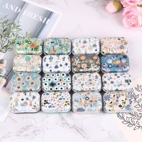 1Pc Mini Tinplate Box Sealed Jar Packing Boxes Jewelry Candy Box Portable Small Storage Cans Coin Earrings Headphones Gift Box Storage Boxes