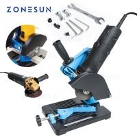 ZONESUN ที่วางเครื่องบดแบบตั้งลูกหมูฐานเหล็กตัวยึดตัวจับ