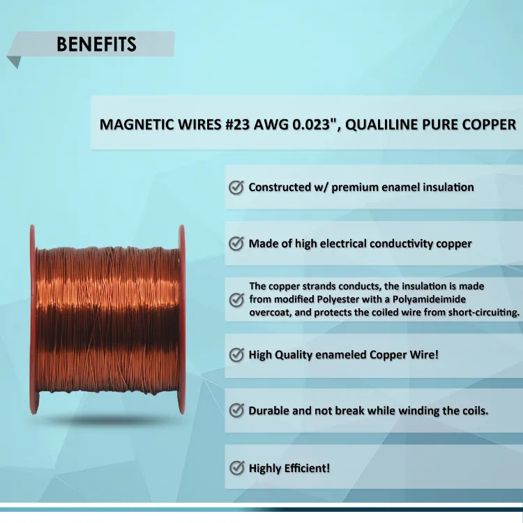 High quality and highly efficient 22 Gauge Enameled Magnet Wire