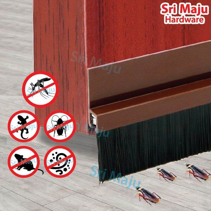 MAJU BDSSRK Quality Door Bottom Seal with Tape Cover Door Gap Privacy