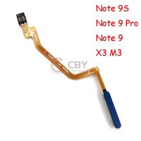 สําหรับ Xiaomi Redmi Note 9s X3 M3 ลายนิ้วมือลายนิ้วมือ Touch ID เซนเซอร์ ปุ่มโฮม Flex Cable