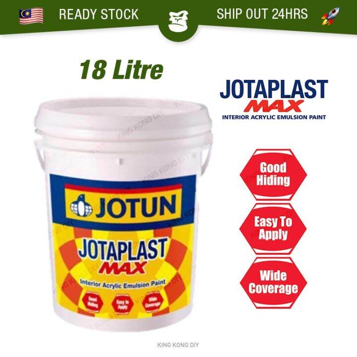 18L JOTUN Jotaplast Max Interior Ceiling Wall Undercoat Emulsion Cat