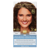 Organic Pavilion Tints of Nature 5N Natural Light Brown - Permanent Hair Colour น้ำยาย้อมผมออร์แกนิค สีน้ำตาลอ่อน (130ml)