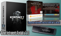 Kontakt v7พร้อม Evolution Baritone Electric KONTAKT Library โทนเสียงกีตาร์แบบบาริโทนแบบคลาสสิก วีดีโอติดตั้ง