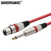 Mic Cord Jack 6.35 Male to XLR Female Microphone Cable Audio Cable for Speaker Guitar Amplifier AMP