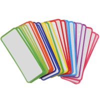 【YD】 27 Pcs Magnetic Strips Whiteboard Chore Magnets Dry Labels Colored Stickers Markers Erasable Name Tag