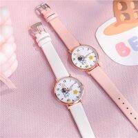 【Hot Sale】 Astronaut hand girls primary school students 10 to 14 years old cute personality Korean version of college style new quartz watch waterproof