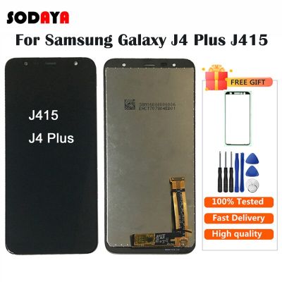 J415g J415fn Lcd J415 J4จอแอลซีดีสำหรับซัมซุงสำหรับหน้าจอ Lcd Galaxy J4 Plus