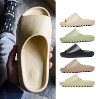 COD ☞✆ The Outline Shop27dgsd6gfd Yeezy Slide Kanye West Mens and Womens Slippers Selipar Lelaki Sandals Beach Slippers Kasut(Size: 36-45)