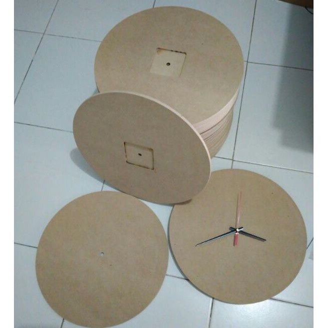 material-wall-clock-mdf-board-round-diameter-30cm-wall-clock-material