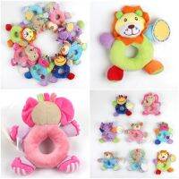 ตุ๊กตาของเล่นเด็กแรกเกิด Cotton Rattlebell สีสันสดใสรูปทรงแหวนจับถนัดมือ   Colorful Cotton Rattlebell Newborn Toy, Ring-Shaped for Easy Grip