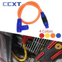 ✈┅✕ Motorcycle ATV Spark Plug Iridium Power Cable Wires Cap Cover Ignition Cable For Yamaha Kawasaki KTM Honda Suzuki Motocross part