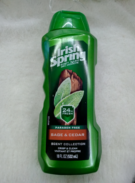 IRISH SPRING BODY WASH GEL DOUCHE SCENT & CEDAR 532mL Lazada PH