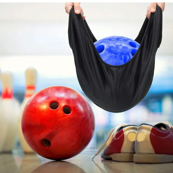 Bowling Ball Seesaw Black Microfiber Bowling Ball Polisher Super Soft
