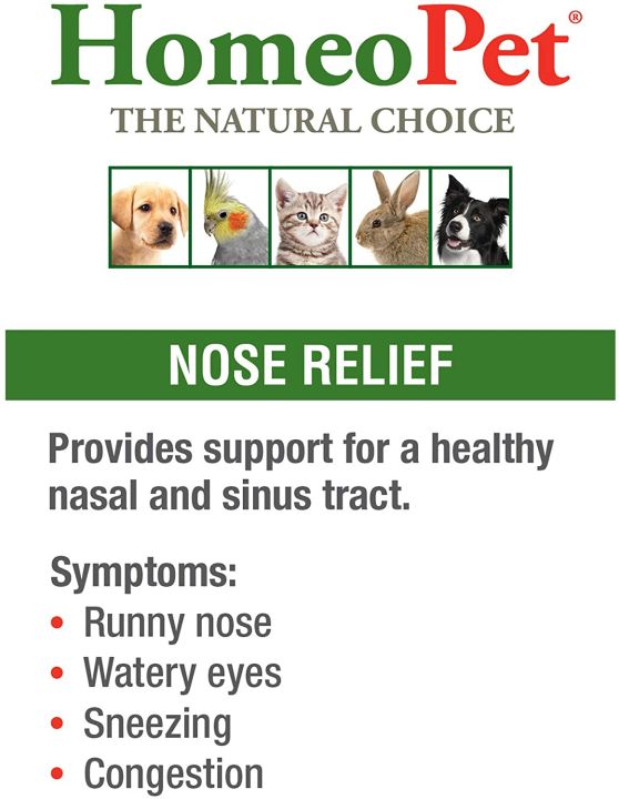 ผลิตภัณฑ์เสริมสร้างภูมิคุ้มกัน-สำหรับสัตว์เลี้ยง-nose-relief-15ml-homeopet