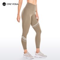 CRZ YOGA Women 39;s High Waisted Yoga Capris Buttery Soft Yoga Pants Workout Cropped Leggings Naked Feeling -23 Inches