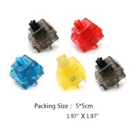 B2EF Gateron Ink V2 Switch Gold-plated Spring Linear Switches 5Pin 60g 67g 70g Bottom for MX Mechanical Keyboard Pre Lubed