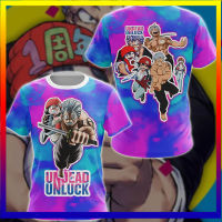 Anime Manga เสื้อยืด Undad Unblack พิมพ์ 3D Street Wear ผู้ชายแฟชั่นผู้หญิงบวกขนาดเสื้อยืดแขนสั้นเด็กเสื้อยืดเสื้อผ้าด้านบน XS-5XL