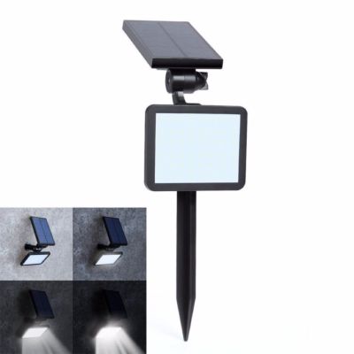 ✗ Licer Solar Garden Light Lawn Light Yard Lamp 3 Modes 48 Leds Waterproof Outdoor Wall Lamp Solar Wall Light