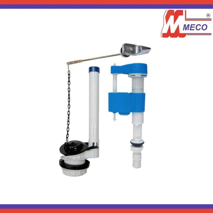 【2023】 MECO Universal Tank Fittings Set Single Flush (Lever Type Push