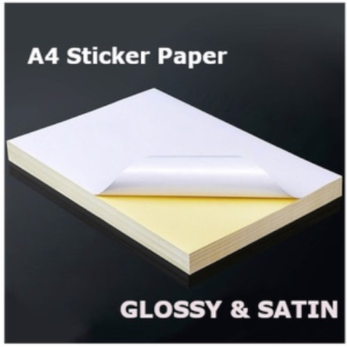 sticker paper satin & glossy A4 for printer Lazada PH