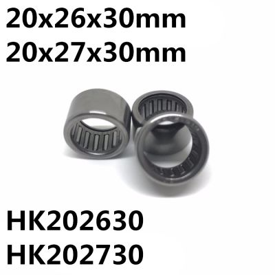 10pcs HK202630 HK202730 20x26x30 or 20x27x30 mm Bearing Shell Type Needle Roller Bearings High Quality HK2030