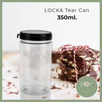 กระปุกพลาสติกฝากด 350ml. Lock - Tear Cans ลดราคา ร้าน PP702