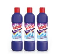 Vixol วิกซอล น้ำยาล้างห้องน้ำ สมาร์ท สีม่วง 450 มล. x 3 ขวด