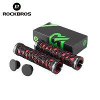 Rockbros official Bike Grips Handlebar Rubber Lock-on Ultraight MTB Grips Anti-skid Shock-absorbing Cycling Handlebar Bike Parts Handlebars