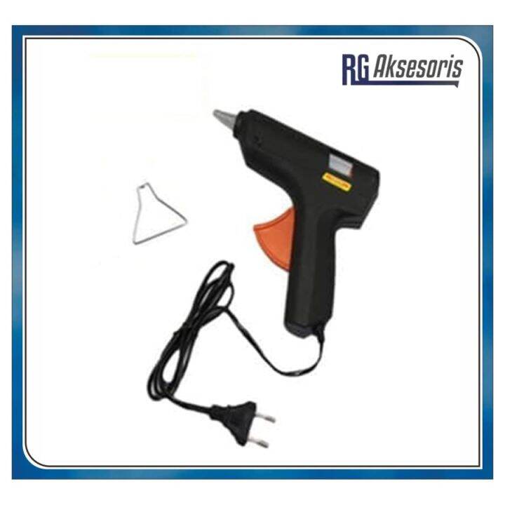 Hot Melt Glue Gun Lem Tembak W Alat Lem Tembak Watt Lazada Indonesia