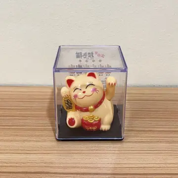 5 pcs Cartoon Cute Simulation Cat Small Statue Little Figurine
