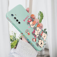 Case4you สำหรับ OPPO K3 Oppo K5การ์ตูนน่ารักดีไซน์ขอบซิลิโคนเคสป้องกันกล้องแบบเต็ม