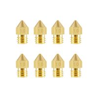 8 Pcs 0.4mm Mk8 Extruder Nozzles 3d Printer Nozzles For Creality Ender 3/3 Pro/3 V2, Ender 5/5 Pro, Cr-10/10s, Makerbot, Anet A8 3d Printer