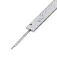 [QQL Hardware Tools]Mini Vernier Caliper 0 70Mm Guage Pocket เครื่องเมตริกชุบแข็งสแตนเลส